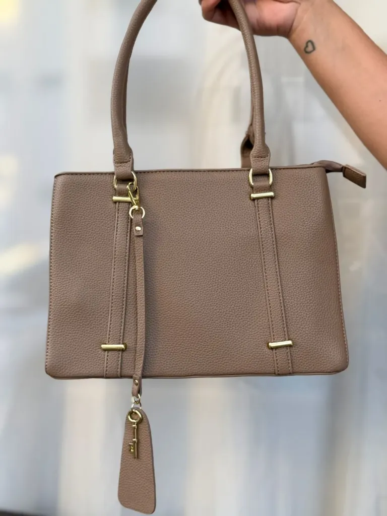 BOLSA FEMININA LUXO RIODEPRATA (CÁQUI)