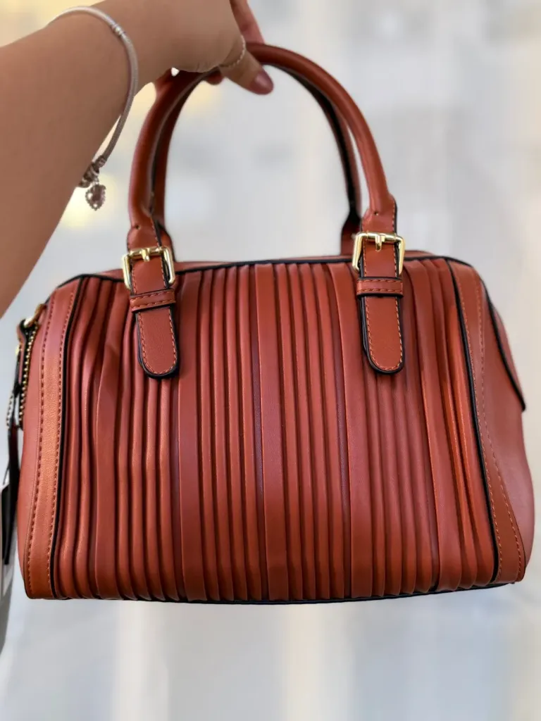 BOLSA FEMININA BAÚ PITBULL (MARROM)